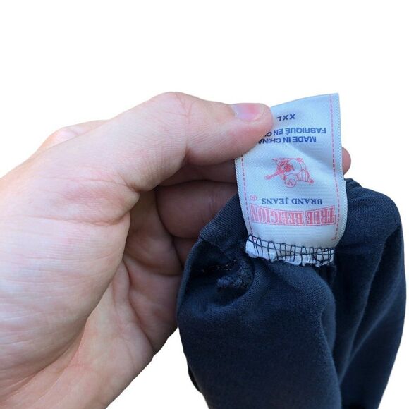 True Religion T Shirt XXL Big Logo - Picture 5 of 12